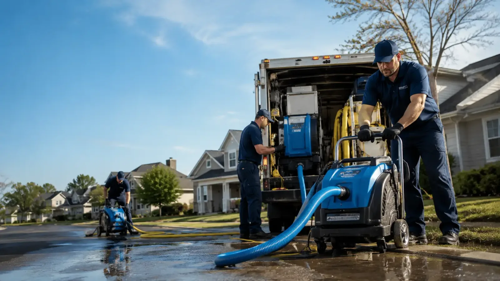Flood Damage Cleanup in Walkerville, MI